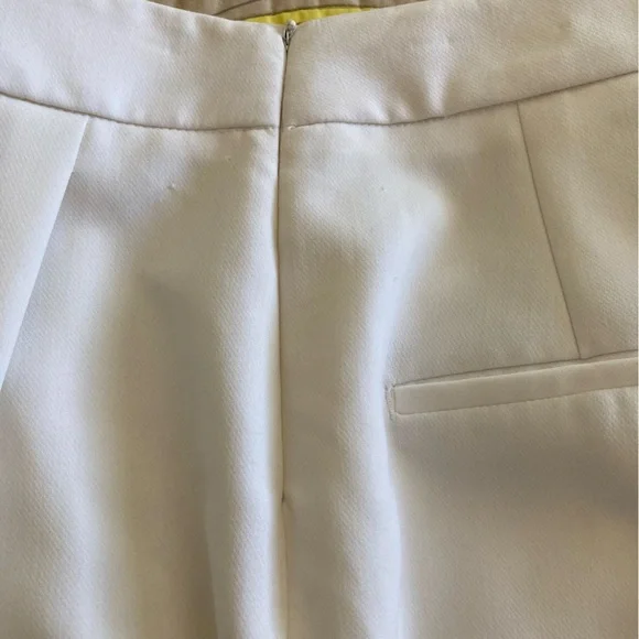 Zara Basic Collections White High Waist Pants - Picture 7 of 7